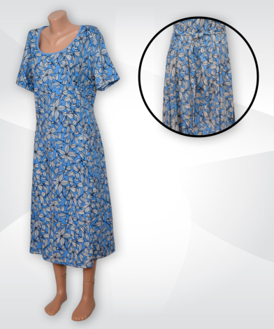 Сукня жіноча з рукавом кулір - 6 