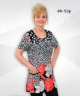 Женская футболка рельеф короткий рукав реактив - 7