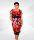 Летний женский халат Виолетта реактив - 2