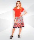 Летний женский халат Лилия кулир - 1