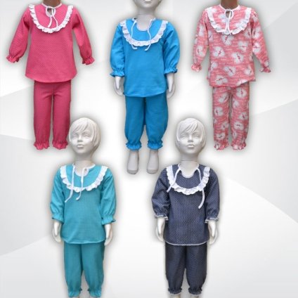 Пижама Мальвина для девочек начес