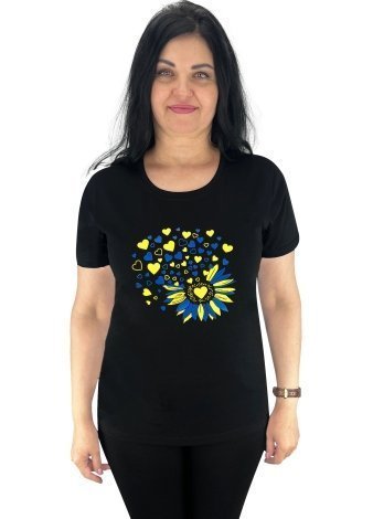 Жіноча футболка Українка накат фулікра - 3 