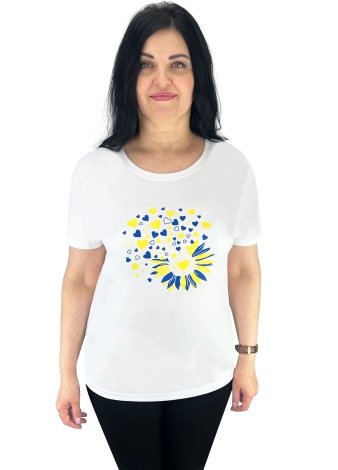 Жіноча футболка Українка накат фулікра - 4 